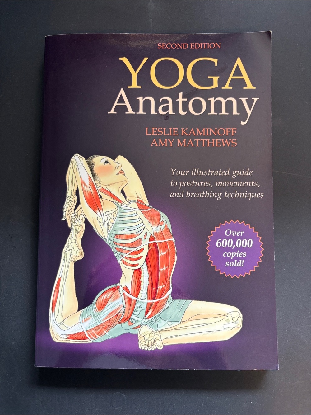 Yoga Anatomy book by Leslie Kaminoff and Amy Matthews Second Edition